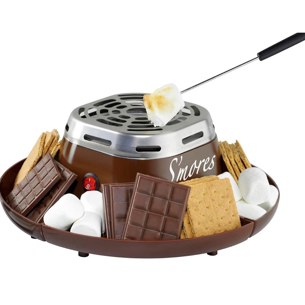 NEW Nostalgia Electric S'mores Maker